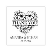 Wedding Heart Vielen Dank Permastempel (Design)