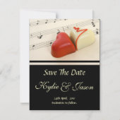 Wedding Hearts Set Save The Date (Vorderseite)