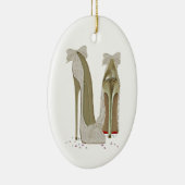 Wedding hohe Heels-Kunst Keramikornament (Rechts)