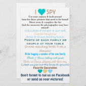 Wedding I Spy (Vorne/Hinten)