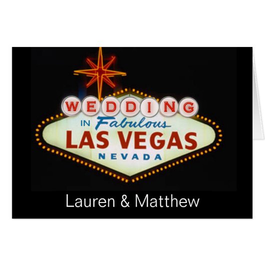 Wedding in fabelhaftem Las Vegas (Vorderseite (Horizontal))