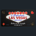 Wedding in fabelhaftem Las Vegas, das verheiratet US Nummernschild<br><div class="desc">Verheirateten personalisierten Entwurf erhalten - Hochzeit in Urlaubsort in der fabelhaften Las- Vegaslizenz-Platte für Sie. Sie können diesen Entwurf mit Ihrem Text oder Namen besonders anfertigen. 

Sie können die zusammenpassenden Produkte hier finden:</div>