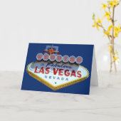 WEDDING In Fabulous Las Vegas Cards Karte (Gelbe Blume)