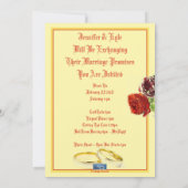 Wedding Inv. 1 Creme(gerügt)RFPMDesign ©️ 2024 Einladung (Rückseite)