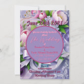 Wedding Inv. 1 Violet(Horizon) RFPMDesign ©️ 2024 Einladung (Rückseite)
