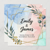 wedding Invitation (Vorne/Hinten)