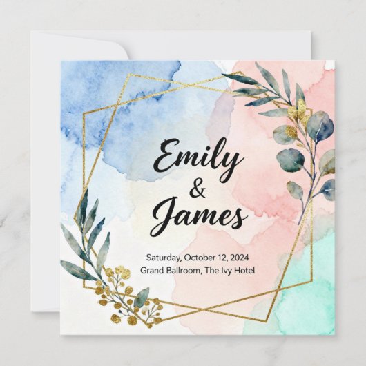 wedding Invitation (Vorderseite)