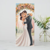 Wedding Invitation (Stehend Vorderseite)