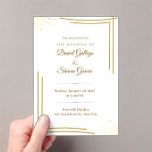 wedding invitation acryleinladungen (Insitu (Handheld))