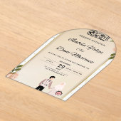 wedding invitation acryleinladungen (Ablage )