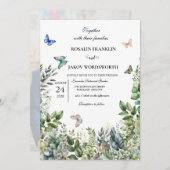 wedding Invitation card Einladung (Vorne/Hinten)