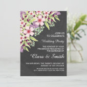 Wedding Invitation Card Template  Einladung (Stehend Vorderseite)