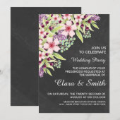 Wedding Invitation Card Template  Einladung (Vorne/Hinten)