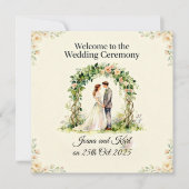 Wedding Invitation  Einladung (Vorderseite)