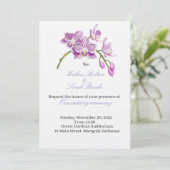 Wedding Invitation Einladung (Stehend Vorderseite)