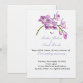Wedding Invitation Einladung (Vorne/Hinten)