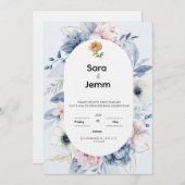 Wedding Invitation Einladung (Vorne/Hinten)