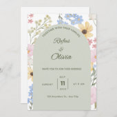 Wedding invitation einladung (Vorne/Hinten)