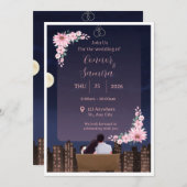 Wedding invitation einladung (Vorne/Hinten)