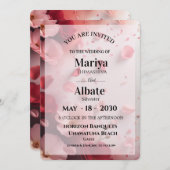 Wedding Invitation  Einladung (Vorne/Hinten)