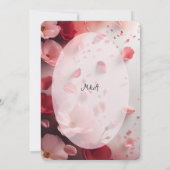 Wedding Invitation Einladung (Rückseite)