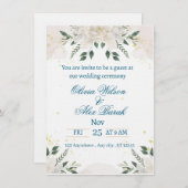 Wedding invitation  einladung (Vorne/Hinten)