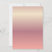 wedding invitation einladung (Rückseite)