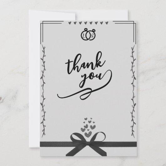 Wedding Invitation Einladung (Rückseite)