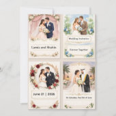 Wedding Invitation Einladung (Vorderseite)