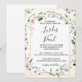 Wedding invitation Floral Arch Einladung (Vorne/Hinten)