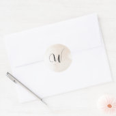 Wedding Invitation Initial Stickers (Umschlag)