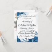 Wedding Invitation Karte (Vorderseite/Rückseite Beispiel)