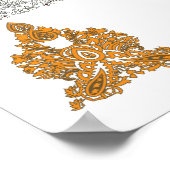 Wedding Invitation Poster | Elegant Classic Script (Ecke)