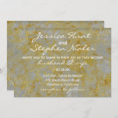 Wedding Invitation Silver Lining Einladung (Vorne/Hinten)