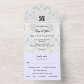 Wedding Invitation | Yumeji-Inspired Design All In One Einladung (Innen)