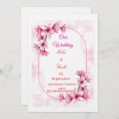 Wedding Invitations Einladung (Vorne/Hinten)