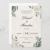 Wedding Invitations Einladung (Vorne/Hinten)
