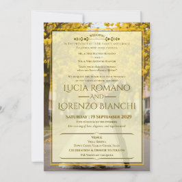 Wedding Invitations Elegant Classic Spring Theme Einladung