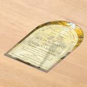 Wedding Invitations Minimalist Acrylic Invitation Acryleinladungen (Ablage )