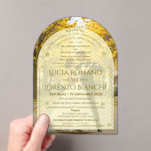 Wedding Invitations Minimalist Acrylic Invitation Acryleinladungen (Insitu (Handheld))