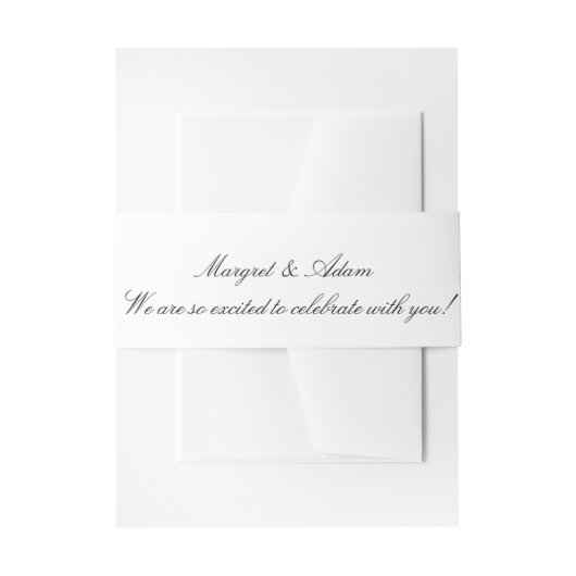 Wedding Invite Bly Band (Vorderseite Beispiel)