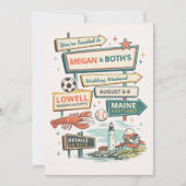 Wedding Invite Mitteilungskarte (Vorderseite)