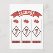 Wedding Jackpot Postkarte (Vorderseite)