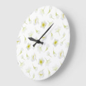Wedding Joy Wall Clock Große Wanduhr (Winkel)