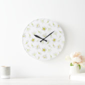Wedding Joy Wall Clock Große Wanduhr (Zuhause)