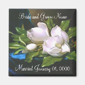 Wedding Keepake/Favor Magnet (Vorne)