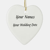 Wedding Keramikornament (Rechts)