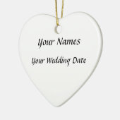 Wedding Keramikornament (Links)