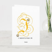 Wedding Kitten Card Karte (Rückseite)