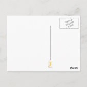 Wedding Kitten Postcard Postkarte (Rückseite)